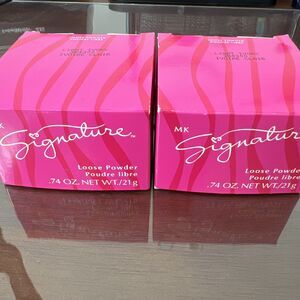 2 Mary Kay Signature Loose Powder LIGHT IVORY ~ #384300  .74 oz ~ New Old Stock